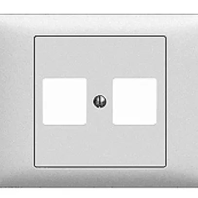 Scatola INS ITT vuota per 1…2×RJ45 EDIZIOdue diritta bianco 