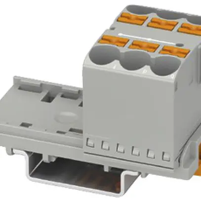 Verteilerblock PX PTFIX 6X10/S-NS35 GY 