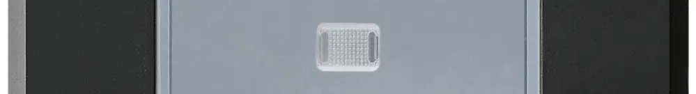 Contact à poussoir ENC robusto IP55 2P noir lumineux pour combinaison 