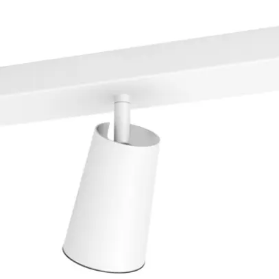 Plafoniera Philips myLiving PAISLEY, GU10 3×5.5W IP20, bianco 
