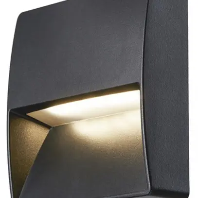 Applique LED SLV DOWNUNDER OUT SQUARE 4.5W 150lm 3000/4000K IP65 anthracite 