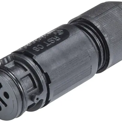 Presa Wieland RST08I3 S B1 ZR1 H SW 3×1mm² nero 