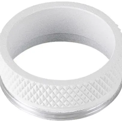 Bague décorative SLV GRIP S aluminium Ø27×11mm blanc 