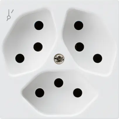 Presa INC kallysto 3×T13/1S bianco 
