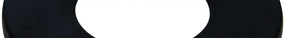 Anello decorativo DOTLUX per MULTISCREW rotondo nero opaco 