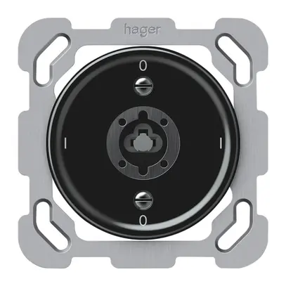 Interruttore a chiave INC origin interruttore 0/1L 16A 250V 0-I-0-I 77×77mm nero 