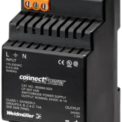 Alimentation à découpage Weidmüller Connect Power INSTA CP SNT 24W 12V 1.5A 18W 