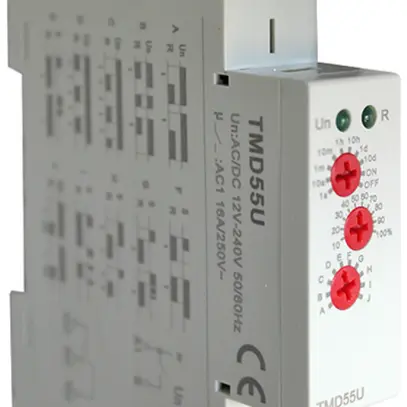 Relè a tempo AMD BSW TMD55U 0.1…864000s 12…240V 16A 