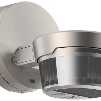 Rilevatore di movimento AP ABB Busch-Watchdog PRO BT 90° IP55 acciaio affinato 