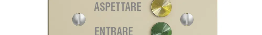 Stazione da porta EDIZIOdue per segnale di chiamata, vanille 