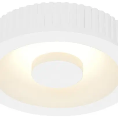 Plafonnier LED INC SLV OCCULDAS, 15W 810lm 3000K indirect IP20 blanc 