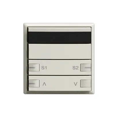 Kit frontale IR-motore/scena 1c/2t ZEP 60×60mm grigio chiaro 