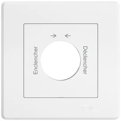 Kit de montage ENC EDIZIO.liv SNAPFIX® p.contact pivotant a.ser.Encl.→ ← Décl.bc 