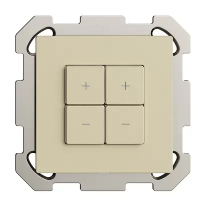 Station secondaire pour variateur ENC 2c/4t WLAN Edue Wiser vanille 