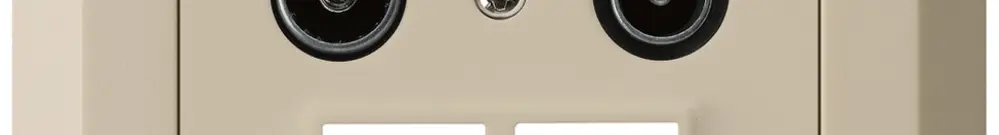 Presa antenna INC R/TV/SAT HMS kallysto.line beige 