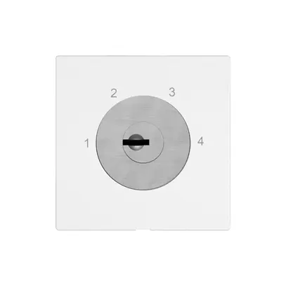 Interrupteur à clé EDIZIO.liv a.KABA 1262KA/5000 4 gra.2P 1-2-3-4 p=87mm bc 