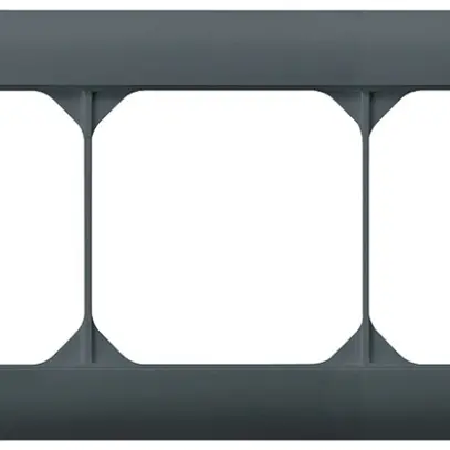 Telaio di copertura INC kallysto.line 1×3 antracite orizzontale 92×212mm 