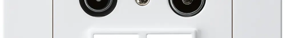 Presa antenna INC R/TV/dati HMS kallysto.pro 19dB bianco 