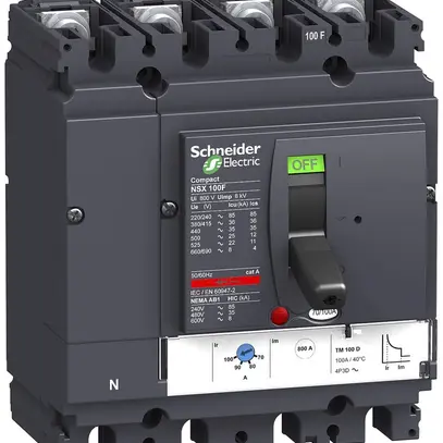 Interruttore di potenza Schneider Electric ComPacT TMD 4L 80A 