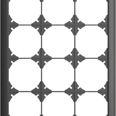 En-tête ENC EDIZIOdue SNAPFIX® 4×3 vertical 208×268mm gris foncé 