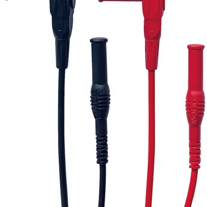 Messleitungs-Set CIMCO Bananenstecker 1000V max.16A 1m schwarz/rot 