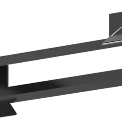 Cadre d'encastrement Sylvania LifeSafe Pro mat.synthétique 375×150×57mm noir 