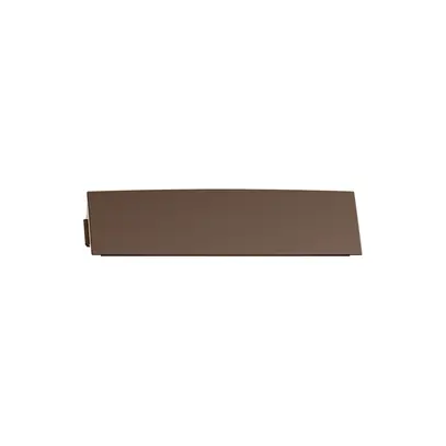 Plaquette indicatrice EDIZIOdue colore pour sortie oblique, coffee 