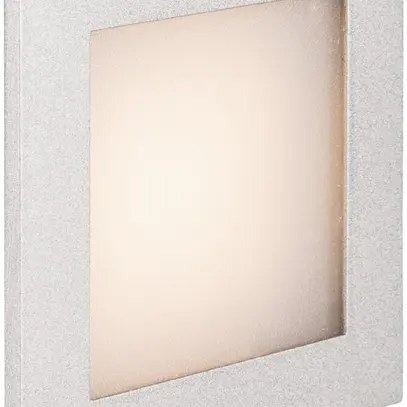 Plafoniera/lpda a muro INS LED SLV FRAME BASIC 3W 140lm 2700K 90×90×55mm argento 