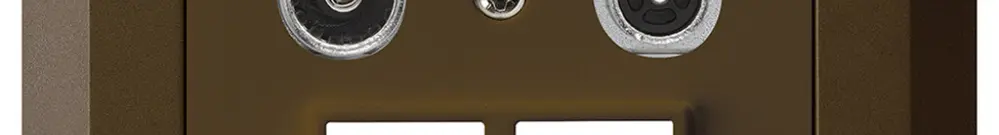 Prise multimédia ENC kallysto.line R/TV 4dB 2GHz brun 