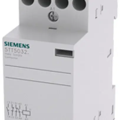 REG-Schütz Siemens SENTRON INSTA 5TT5 220…230V AC/DC 2NO 2NC 25A 400V 2TE 