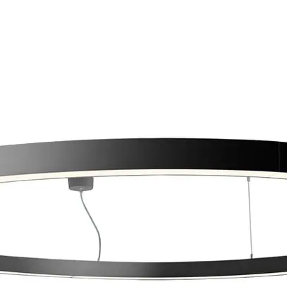 Lampada sospesa LED Sylvania Nilo 88W 9570lm 840 DALI EM Ø1200mm nero 
