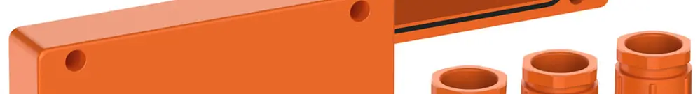 Boîte de dérivation AP Spelsberg WKE 403 SL 200×200mm×110mm IP66 orange 