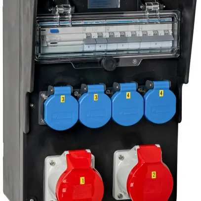 Stromverteiler DEM DB33238 63A 4×LS 1×FI 4×T23 2×32A 