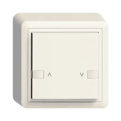Poussoir AP ZEP 1c/1t moteur station principale EDIZIOdue blanc 