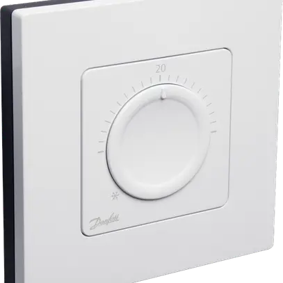 Raumtherostat Icon Standard, AP Aufputz mit Einstellrad 230V, Heizen 