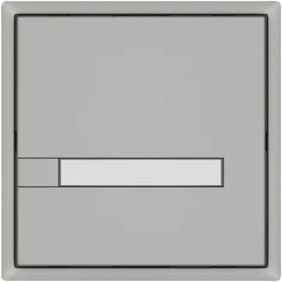 Poussoir KNX RGB EDIZIO.liv SNAPFIX® capteur temp.s.LED étiqu.1× comm.1T grc 