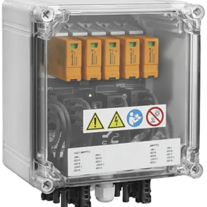 Scatola di raccordo generatore WM GAK PVN DC 2IN/1OUTX2 2MPPT SPD1R EVO 