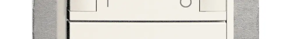 Variateur ENC ZEP 2c/2t st. c/sec.ON-OFF EDIZIOdue blanc 