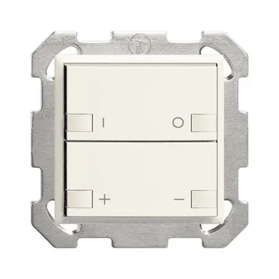 Variateur ENC ZEP 2c/2t st. c/sec.ON-OFF EDIZIOdue blanc 