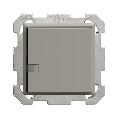 Poussoir ENC ZEP variateur univ. 1c/1t stat.sec. EDIZIOdue gris foncé 