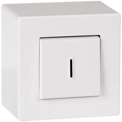 Interruttore a bil.lum.AP ATO 3/1L orientamento bianco 