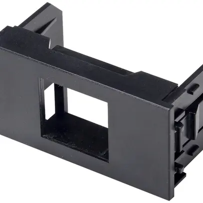 Module Keystone Cecoflex pour système de montage AV, vide, noir 