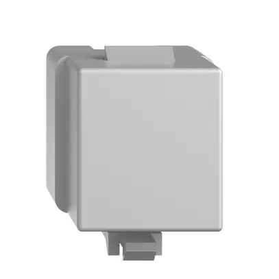 Cache de fermeture FH, pour module de raccordement Keystone gris clair 