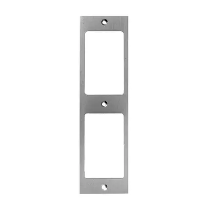 Cadre de fixation FH 1×2 FLF blanc 