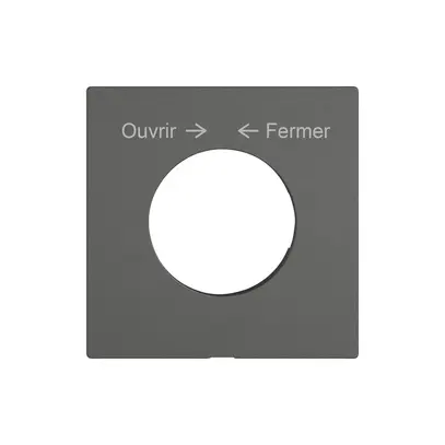 Kit di montaggio EDIZIO.liv SNAPFIX® pulsante girevole chi.Ouvrir → ← Fermer grs 