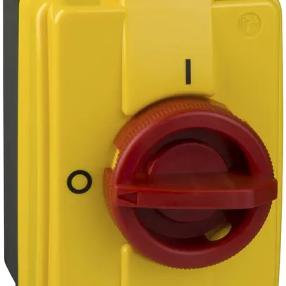 Interrupteur arrêt d'urgence AP SE Vario 20A 3P rouge IP55 