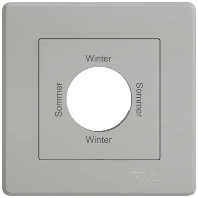 UP-Montageset EDIZIO.liv SNAPFIX® f.Drehschalter m.Schloss Som-Win-Som-Win hgu 