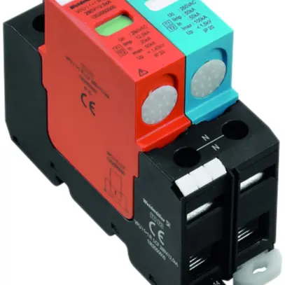 Scaricatore di sovratensione Weidmüller VPU I 1+1 R LCF 280V/12.5KA 