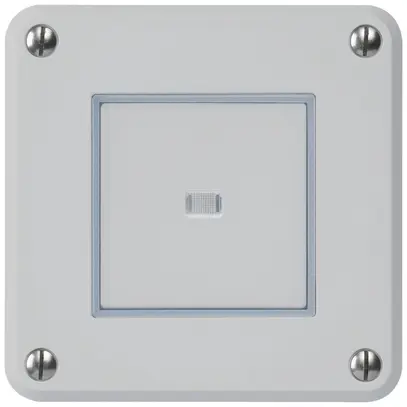 Interrupteur ENC robusto IP55 schéma 3/2P lumineux gris 
