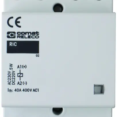 Contacteur AMD ComatReleco RIC, 24VAC/DC, 2F+2O 63A AC-1 